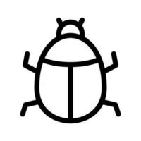 Bug Icon Vector Symbol Design Illustration