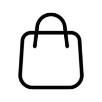 Shopping Bag Icon Vector Symbol Design Illustration