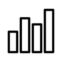 Graph Icon Vector Symbol Design Illustration