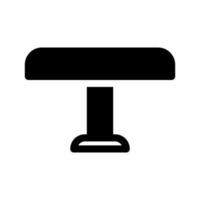 Table Icon Vector Symbol Design Illustration