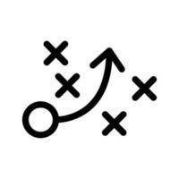 estrategia icono vector símbolo diseño ilustración