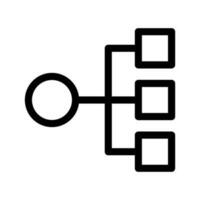 Hierarchy Icon Vector Symbol Design Illustration