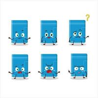 Cartoon character of power bank with what expression vector