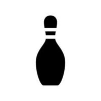 Bowling Striking Victory icon vector design templates