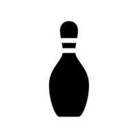 Bowling Striking Victory icon vector design templates