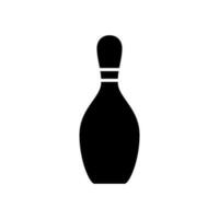 Bowling Striking Victory icon vector design templates