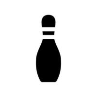 Bowling Striking Victory icon vector design templates