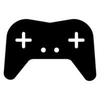 video game glyph icon vector