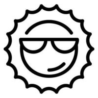 cool line icon vector