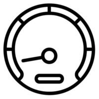 dashboard line icon vector