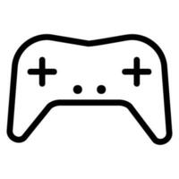 video game line icon vector
