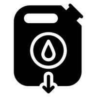 oil glyph icon vector