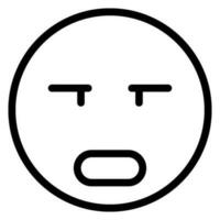 confusing line icon vector