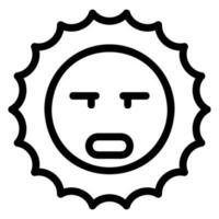confusing line icon vector
