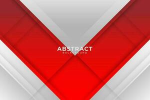 Red white modern abstract background design vector