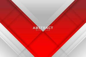 Red white modern abstract background design vector