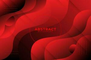 red abstract background with elegant style vector