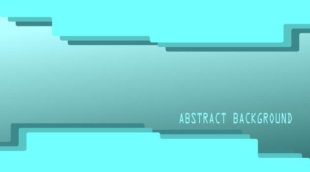 Bright papercut abstract background with gradient green square pattern vector