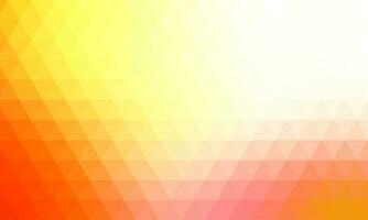 Geometric abstract triangles on yellow orange background stock illustration.background with glowing color range. vector