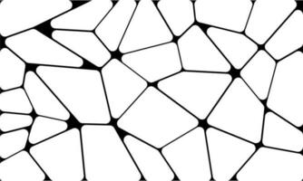 voronoi, geométrico modelo antecedentes formando Roca Fundación formación. vector