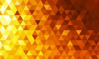 gold orange background,Abstract orange Low Poly geometric technology background,Vector Illustration. vector