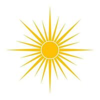 Sun illustration isolated on white background.Sun Elements icons for your design needs. vector