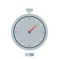 Stopwatch color icon. vector