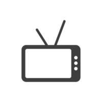 televisión icono diseño vector