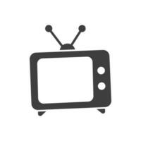 televisión icono diseño vector