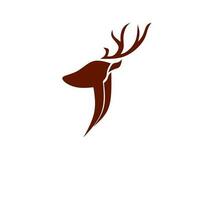 Illustration vector graphic of head deer design logo