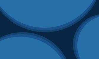 Dark Blue Background with Bright Blue Circles vector