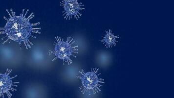 The coronavirus for sci or medical concept 3d rendering photo