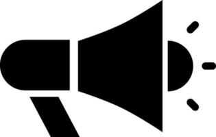 loudspeaker icon vector, stock vector illustration flat design style