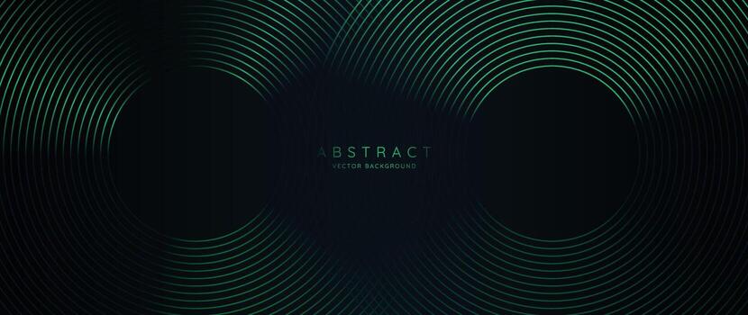 resumen vibrante degradado línea antecedentes vector. futurista estilo fondo de pantalla con circulo línea, geométrico formas moderno fondo de pantalla diseño para fondo, sitio web, negocio, tecnología, presentación. vector