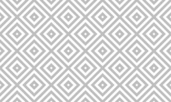 Grey rhombus geometric seamless pattern on white background. Vector Abstract.