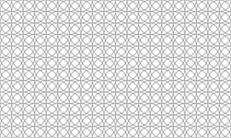 Grey circle line seamless pattern looks like a flower background. Vector Abstract.