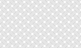 A grey basket weave seamless pattern consisting of 3 stripes with alternating angles. Vector Background.