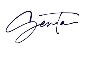 signature series G design illustration vector