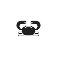 crab logo, a logo that is simple and easy to remember vector