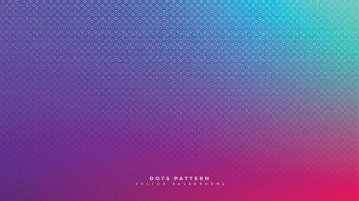 abstract vector dots background pink purple blue