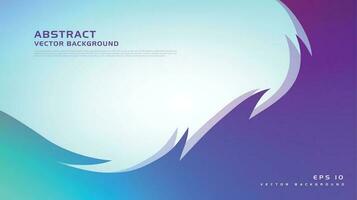 vector bg abstract vector background template curve lines in trendy gradient blue, light blue, purple