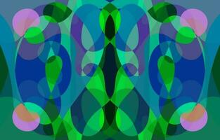Colorful Groovy background design concept vector