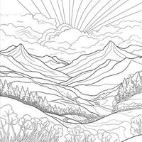 Spring Coloring Pages photo