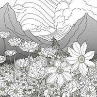 Spring Coloring Pages photo