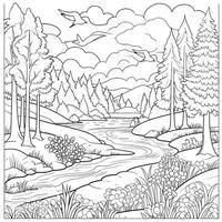 Spring Coloring Pages photo