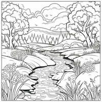 Spring Coloring Pages photo