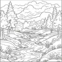 Spring Coloring Pages photo