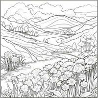 Spring Coloring Pages photo