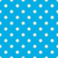 Polka dot seamless pattern, light blue polka dot vector background.