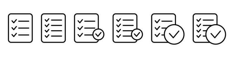 Document checklist icon. Report vector icon on white isolated background. Paper sheet business concept.